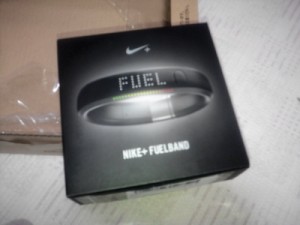 無事到着したFuelband