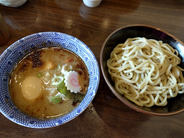 三竹寿宜野湾店のつけ麺